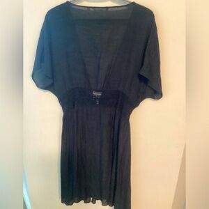 La Vie En Rose Aqua Beach Coverup